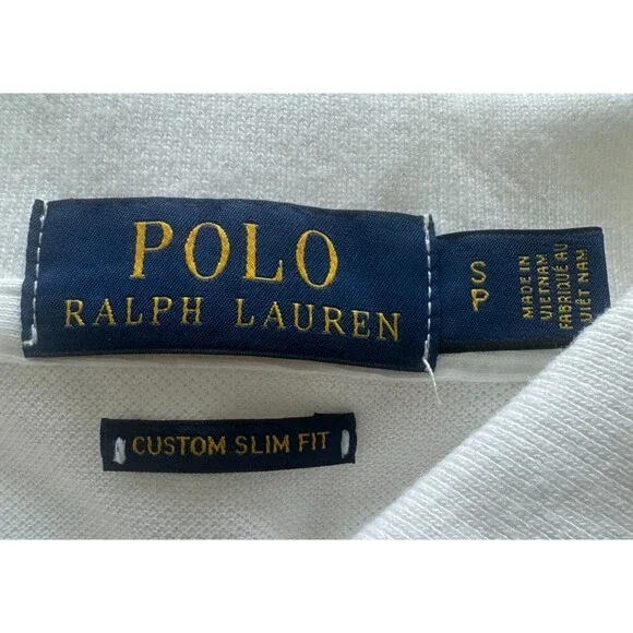 Polo Ralph Lauren Teddy Bear Shirt S/S Men Small Slim Fit White Streetwear Bear - Picture 5 of 13